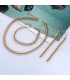 SET733 - Simple Big Brand Modern Jewelry Set